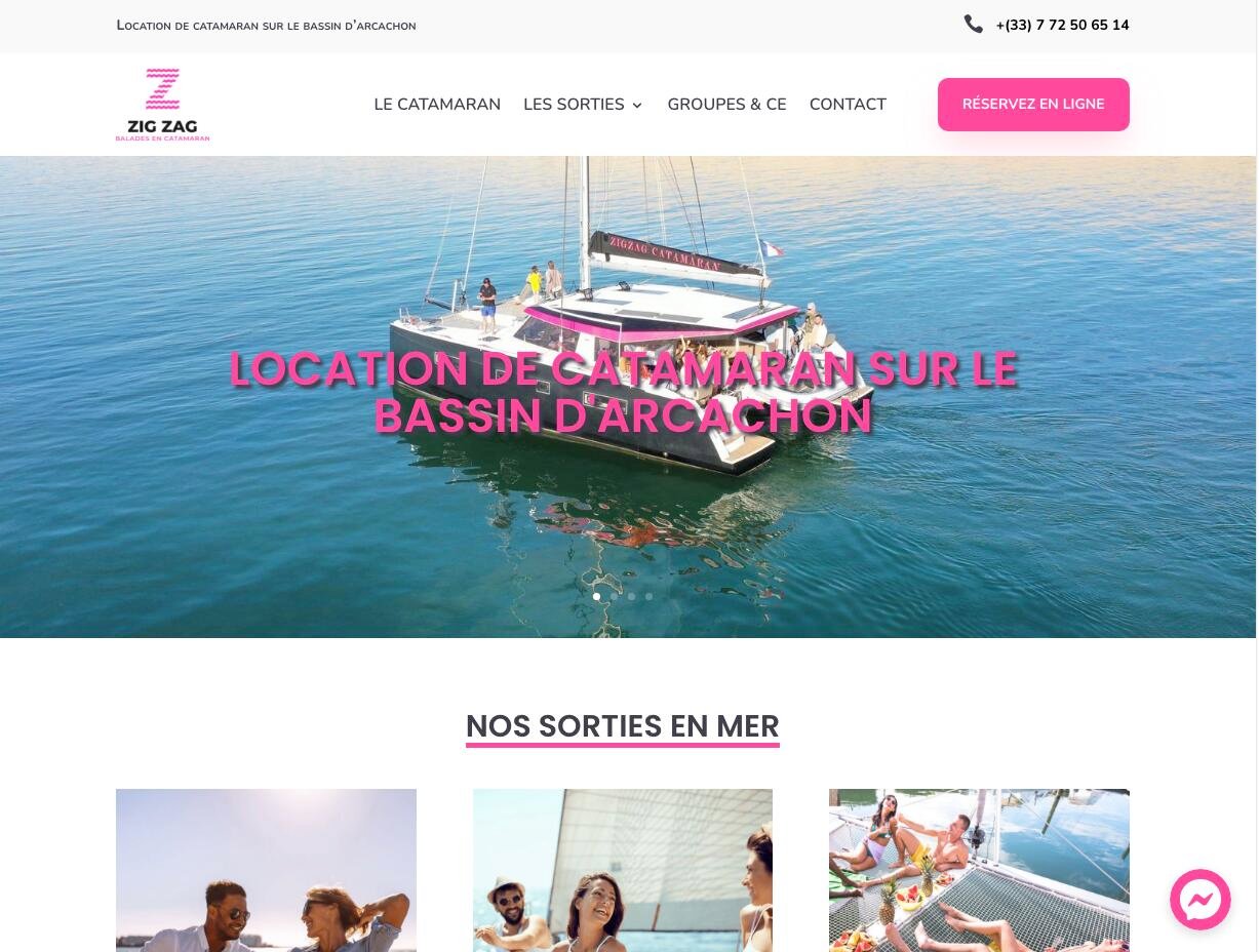 Site ZigZag Catamaran
